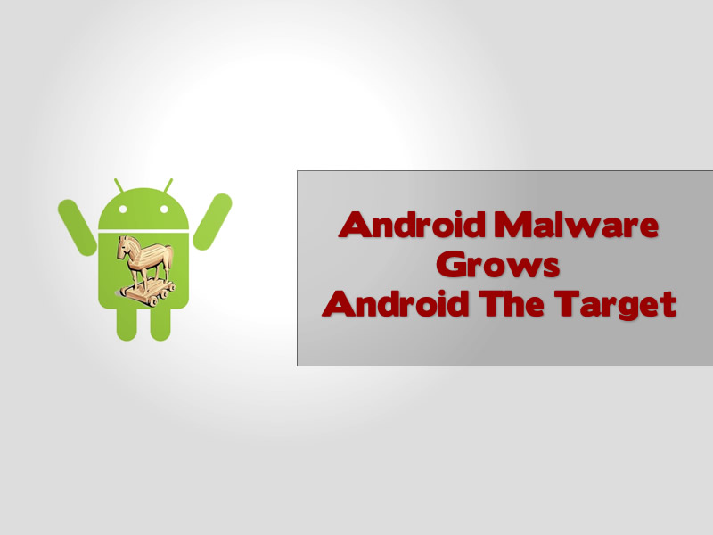 Android Malware Grows Android The Target
