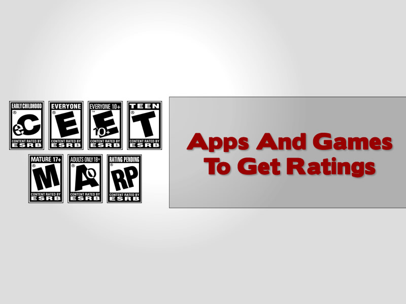 apps and games to get ratings