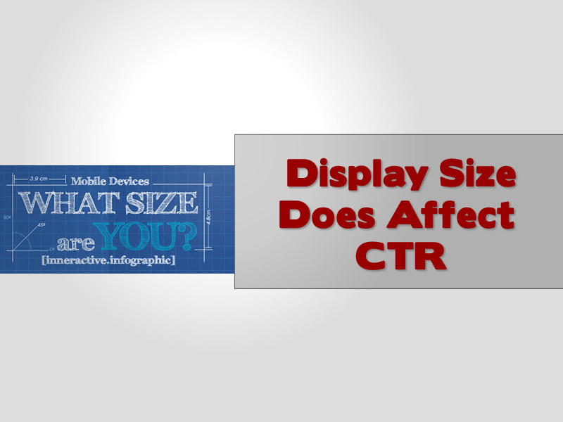 Display Size Does Affect CTR