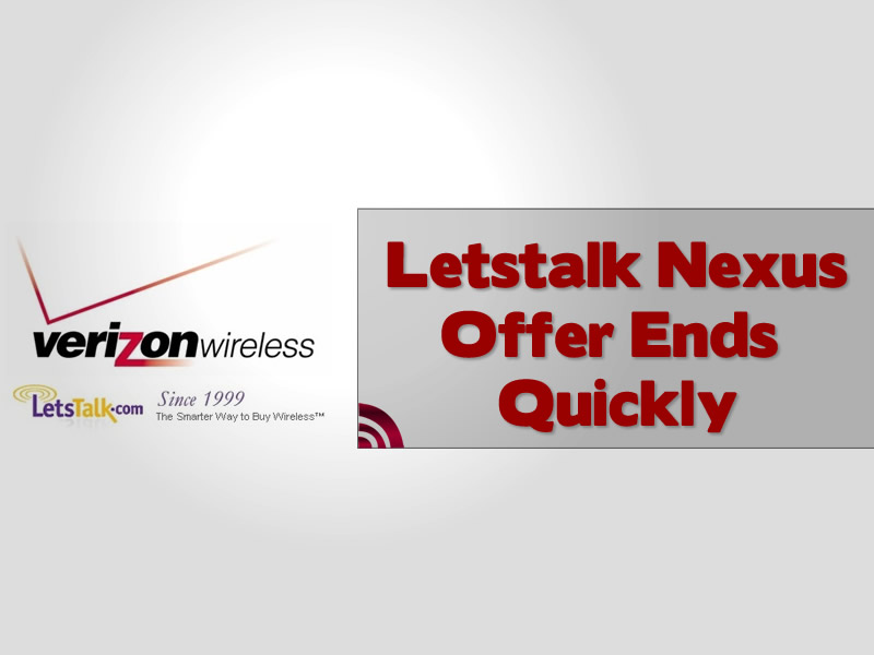 Letstalk Galaxy Nexus Offer Ends Quickly