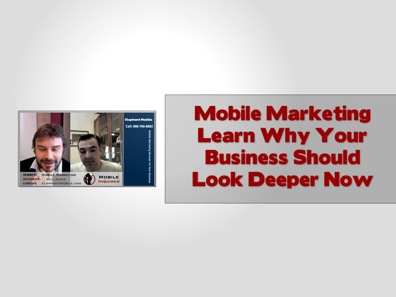 Mobile Marketing Learn Why Your Business Should Look Deeper Now