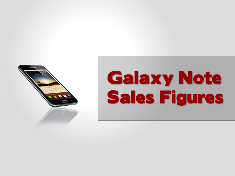 Samsung Sales Forecasts For The Galaxy Note